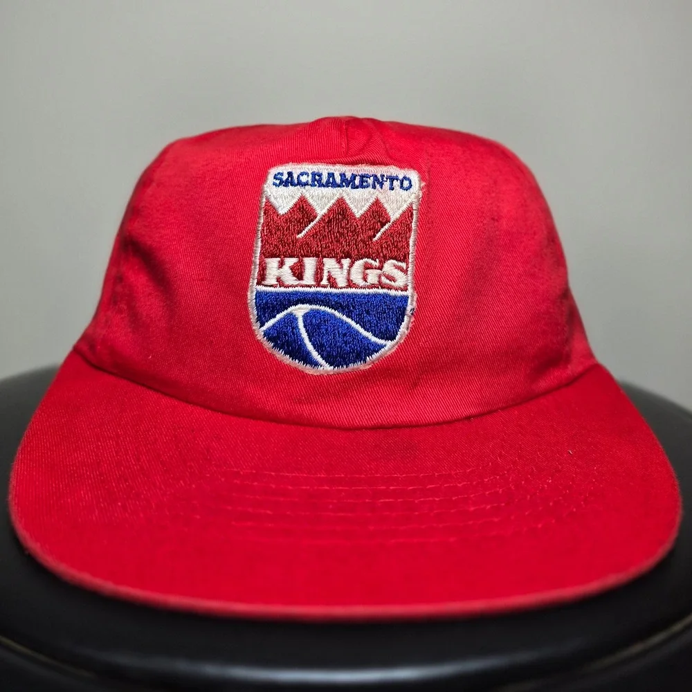 Sacramento Kings 80s NBA Official RARE Sample Vintage Basketball Snapback Hat